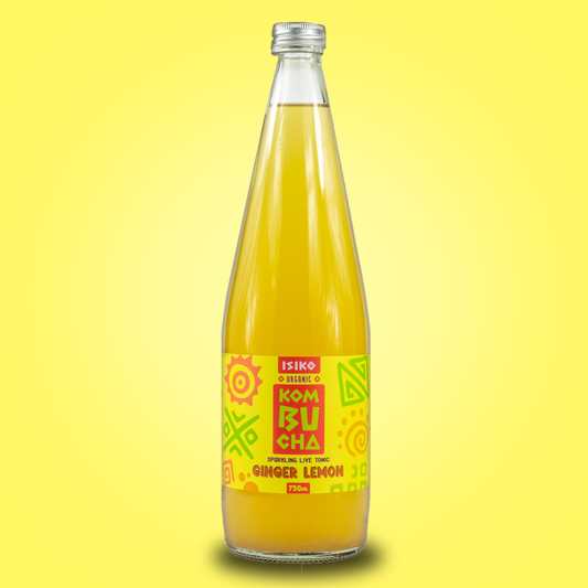 ISIKO Ginger Lemon Kombucha